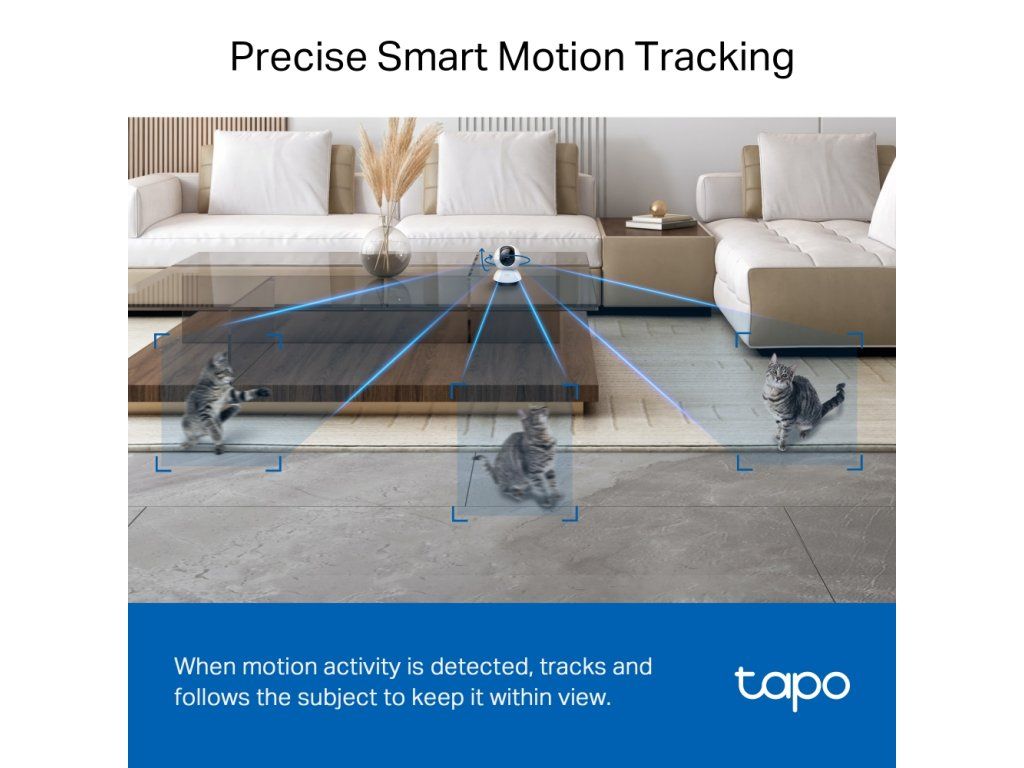 Inteligentné a presné sledovanie pohybu (Smart Motion Tracking)