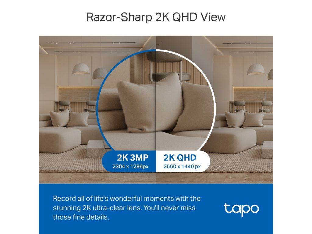 Mimoriadne detailný obraz s 2K QHD rozlíšením