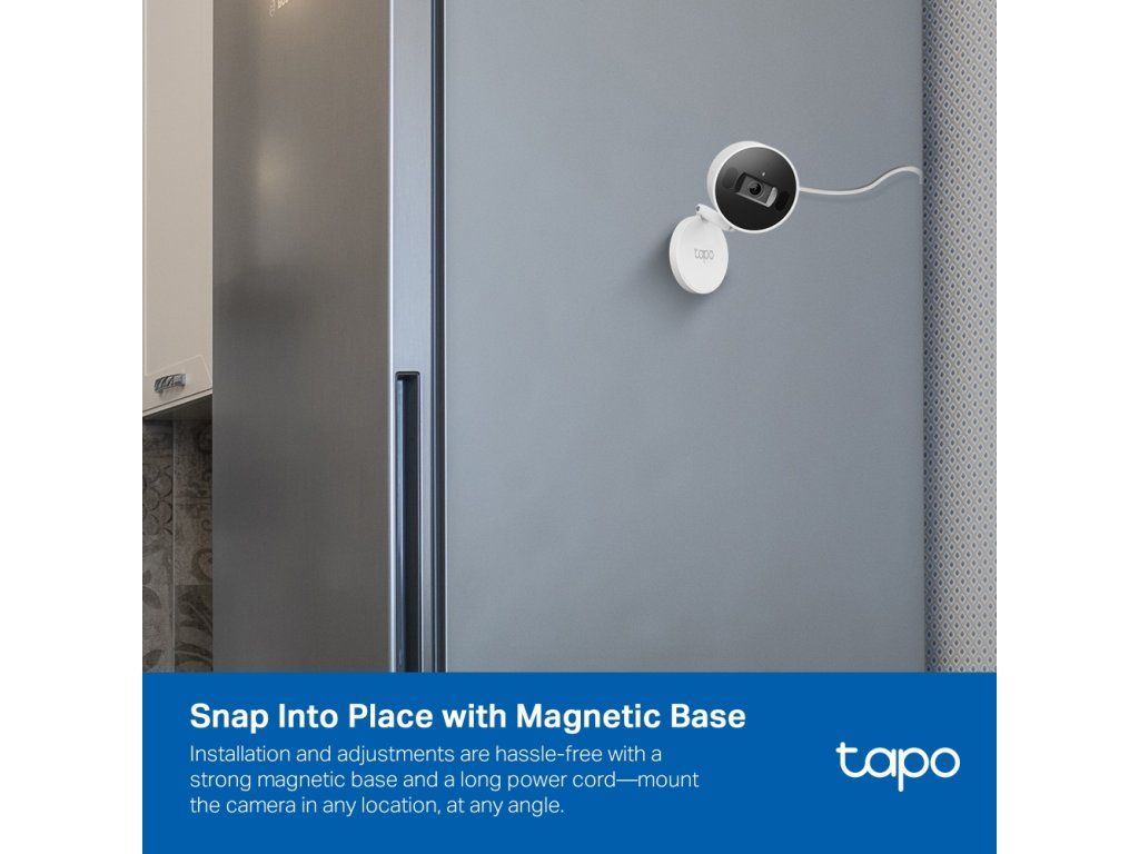 Jednoduchá inštalácia kamery Tapo pomocou magnetickej základne