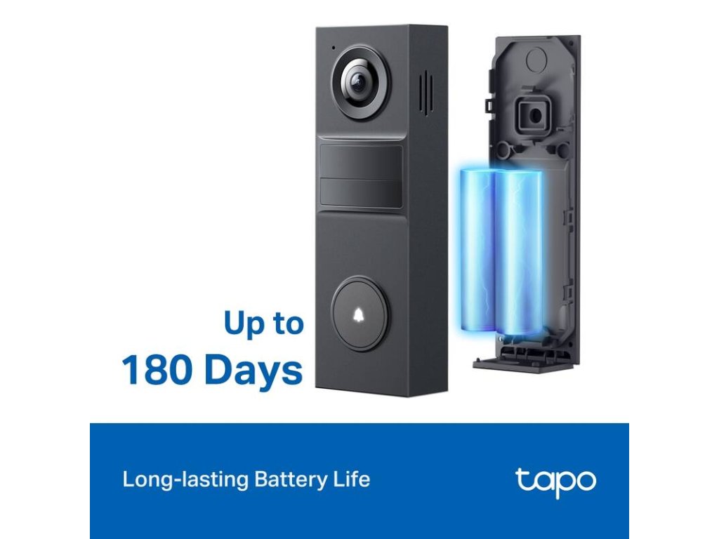 Výdrž batérie až 180 dní pre Tapo D205