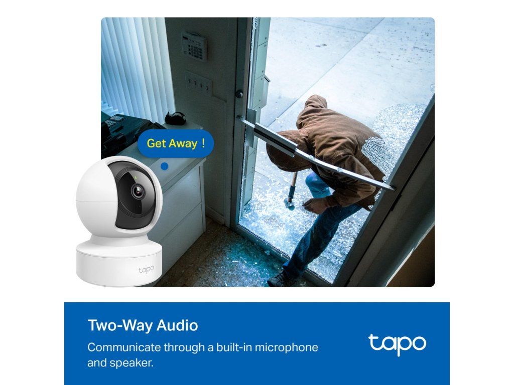 Vstavaný reproduktor a mikrofón pre obojsmernú komunikáciu na diaľku