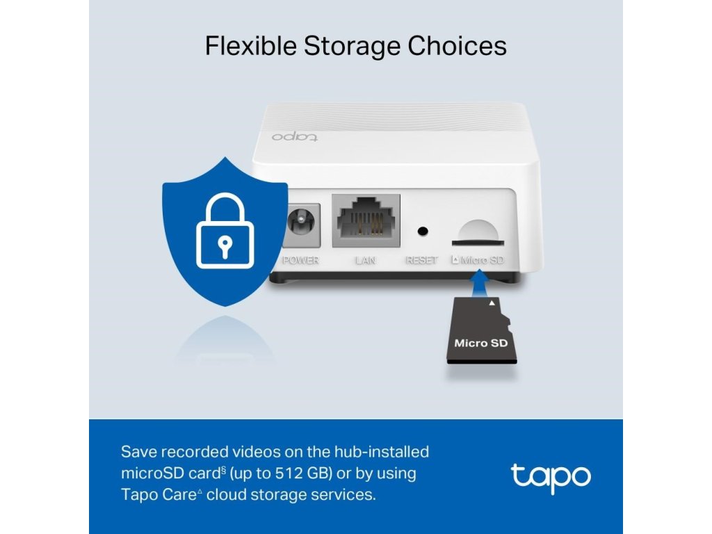 Možnosti ukladania záznamu, microSD do 512 GB