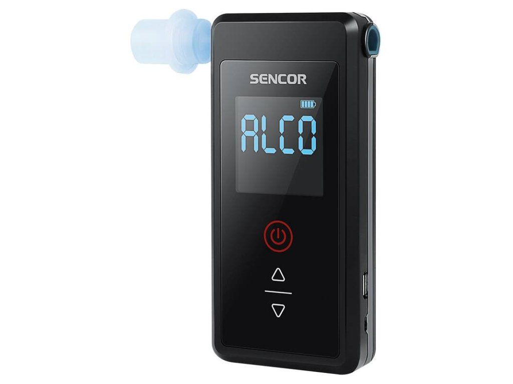 Alkohol tester SENCOR SCA BA50FC s Fuel Cell senzorom