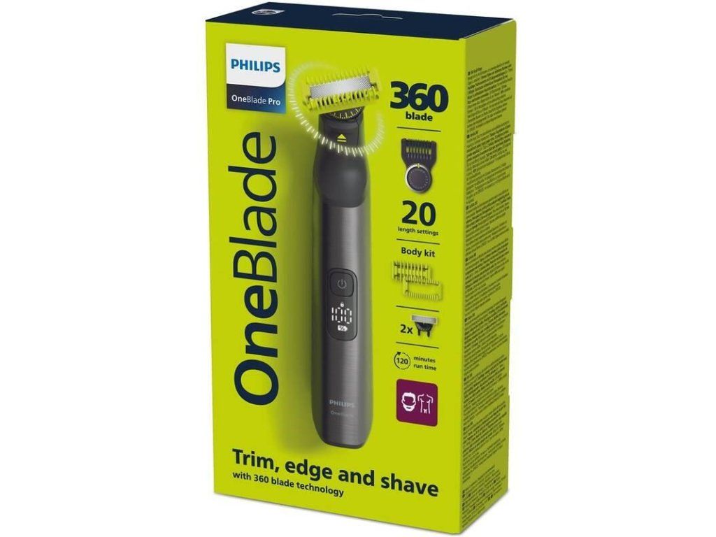 Predajné balenie Philips OneBlade Pro 360 s cestovným puzdrom