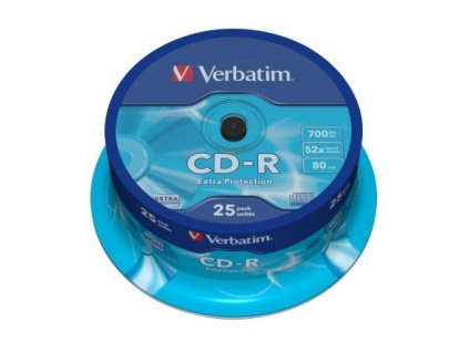 VERBATIM CD-R(25-Pack)Spindle/Extra Protection/DL/52x/700MB