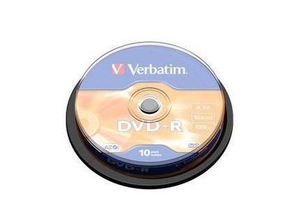 VERBATIM DVD-R(10-Pack)Spindle/General Retail/16x/4.7GB