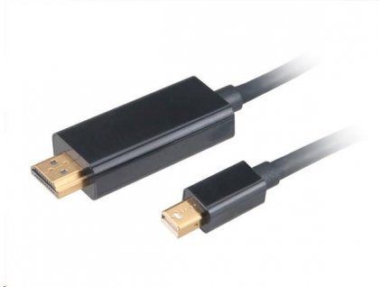 Aktívny kábel AKASA 4K Mini DisplayPort na HDMI, adaptér, 1.8m