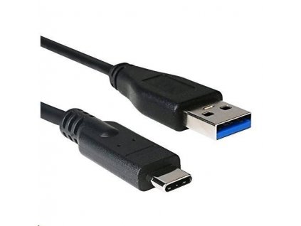 C-TECH USB 3.0 Kábel AM na USB-C (AM/CM), 2 m, čierny