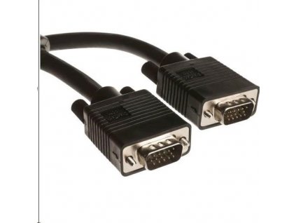 C-TECH VGA kábel, M/M, tienený, 3 m