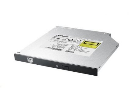 ASUS Slim DVD Writer SDRW-08U1MT/SLIM/BLACK/BULK, čierna, SATA, M-Disc, hromadná (bez SW)