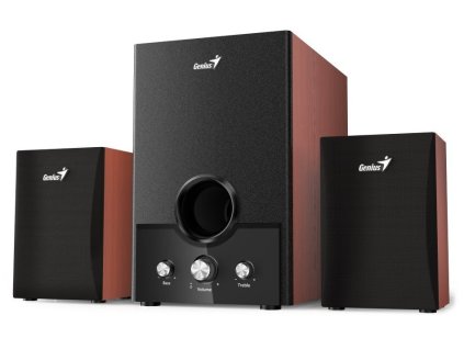 GENIUS repro SW-HF2.1 1700 v2/ 2.1/ 45W/ dřevěné