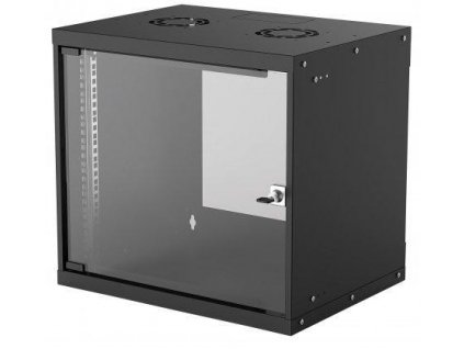 Intellinet 19" BASIC rozvádzač 9U/400mm, čierny, rozložený flatpack