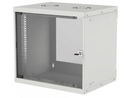 Intellinet 19" BASIC rozvádzač 9U/400mm, šedý, rozložený flatpack