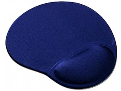 OEM Podložka pod myš gelová (tmavě modrá, ergonomická)