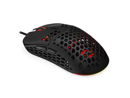 SPC Gear herní myš LIX / drátová / optická / PMW3325 / 800-8000dpi / 1000Hz/ 6 tlačítek/ 59g / ARGB / USB