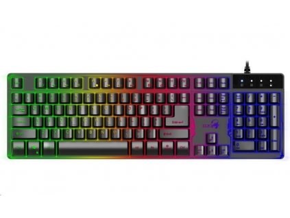 GENIUS klávesnice GX GAMING Scorpion K8/ drátová/ podsvícená/ USB/ černá/ CZ+SK layout