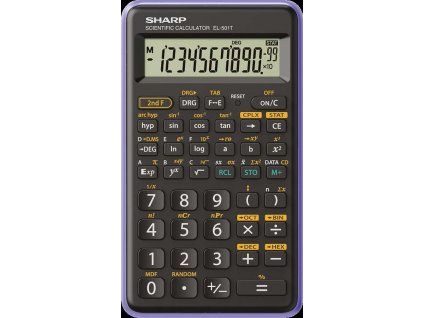 SHARP kalkulačka - EL-501T - fialová (balení box)