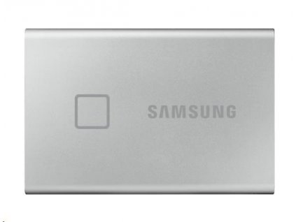 Samsung Externí SSD disk T7 touch - 2 TB - stříbrný