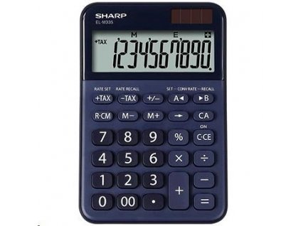 SHARP kalkulačka - ELM335BBL - černá