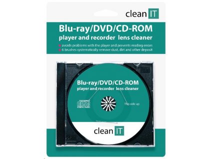 Čistiace CD CLEAN IT pre prehrávače Blu-ray/DVD/CD-ROM (náhrada za CL-32)