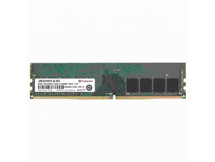 DIMM DDR4 8GB 3200Mhz TRANSCEND U-DIMM 1Rx8 1Gx8 CL22 1.2V