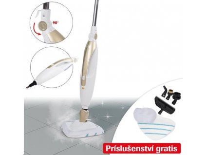 Livington Prime Steam Mop - 1 parní čistič, 10 funkcí