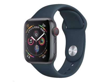 COTECi silikonový sportovní náramek pro Apple watch 38 / 40 mm tmavě zelený