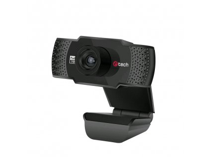 Webová kamera C-TECH CAM-11FHD, 1080P full HD, mikrofón, čierna