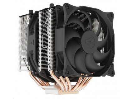 SilentiumPC chladič CPU Grandis 3, ultratichý, 1x140mm a 1x120mm fan, 6 heatpipes, PWM, pro Intel i AMD