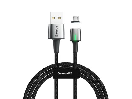 Baseus Zinc Magnetic Cable Micro USB 2.4A 1M Black