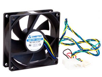 Ventilátor CHIEFTEC AF-0825PWM, 80x80x25 mm, PWM