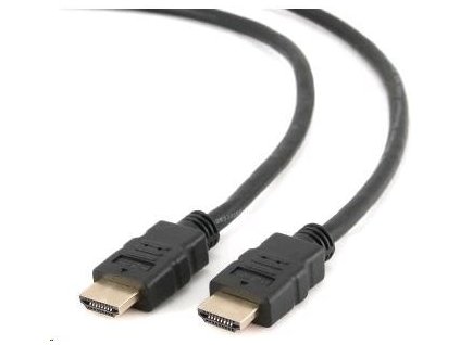 GEMBIRD HDMI kábel na HDMI 3 m (v1.4, 3D, pozlátené kontakty, tienené)