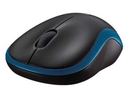 Bezdrôtová myš Logitech M185, modrá