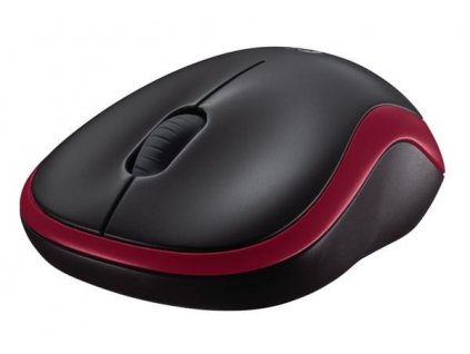Bezdrôtová myš Logitech M185, červená