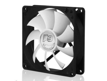 Velmi kvalitní a tichý ventilátor do počítačové skříně s rozměry 92 x 92 x 25mm od renomované švýcarské společnosti spe