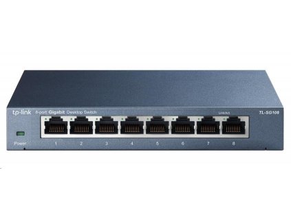 TP-Link switch TL-SG108 (8xGbE, fanless)
