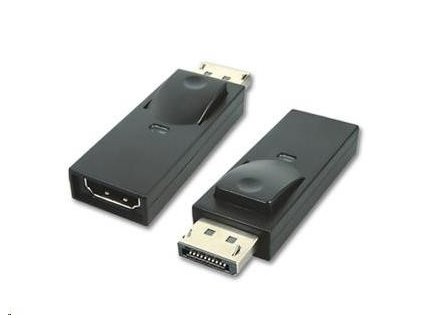 PREMIUMCORD DisplayPort na HDMI (M/F) čierny