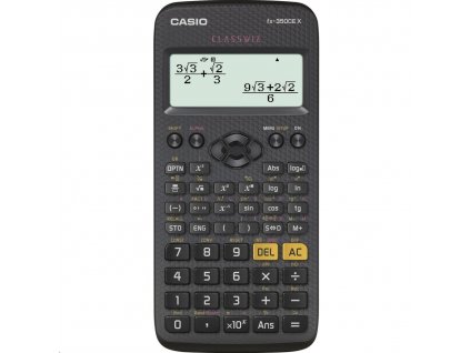 CASIO kalkulačka FX 350 CE X, černá, školní