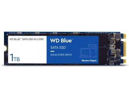 WD BLUE SSD 3D NAND WDS100T2B0B 1TB M.2, (R:560, W:530MB/s)