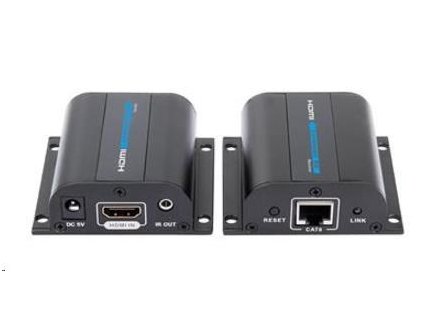 PREMIUMCORD HDMI extender na 60 m cez jeden kábel Cat5e/Cat6