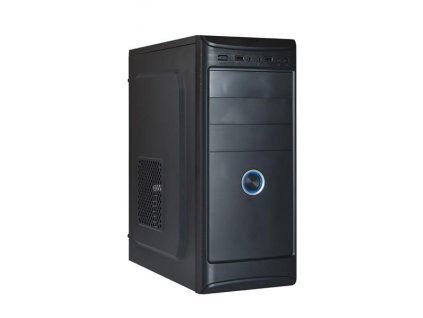 EUROCASE skříň ML X401 EVO black, USB 3.0, 2x audio, bez zdroje