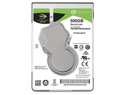 Seagate BarraCuda/500GB/HDD/2.5''/SATA/5400 RPM/2R