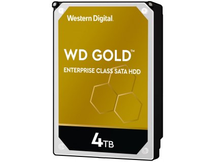 WD Gold/4TB/HDD/3.5''/SATA/7200 RPM/5R