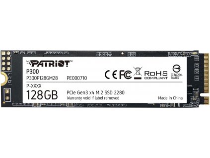 PATRIOT P300/128GB/SSD/M.2 NVMe/3R