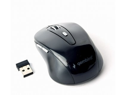 Gembird/Cestovná/Optická/Bezdrôtová USB/Čierna