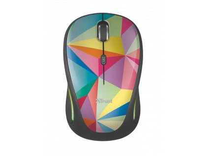 myš TRUST Yvi FX Wireless Mouse - geometrics