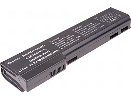 Baterie T6 Power HP ProBook 6360b, 6460b, 6470b, 6560b, 6570b, 8460, 8470, 5200mAh, 56Wh, 6cell