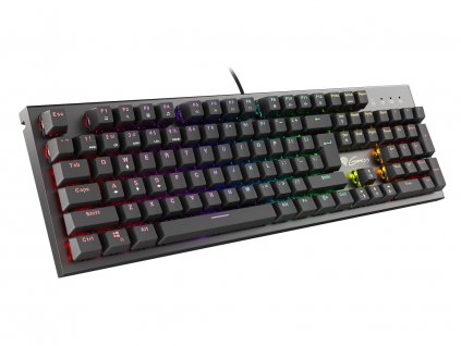 Mechanická klávesnice Genesis Thor 300 RGB, US layout, RGB podsvícení, software, Outemu Brown