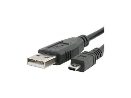 PremiumCord Kabel USB, A-B mini, 8pinů, 2m Sanyo, Panasonic LUMIX