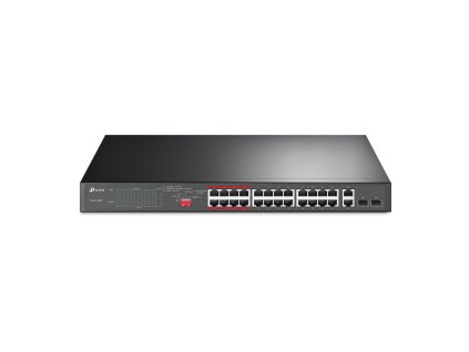 TP-Link TL-SL1226P 24xFE POE+ 250W 2xGb 2xSFP CCTV switch